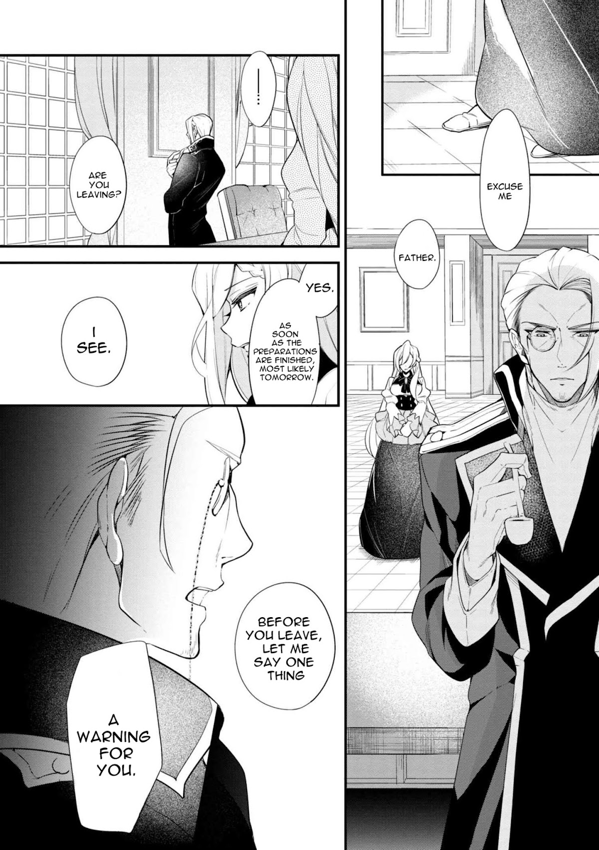 Koushaku Reijou no Tashinami Chapter 38.2 page 1 - Chapter 38.2
