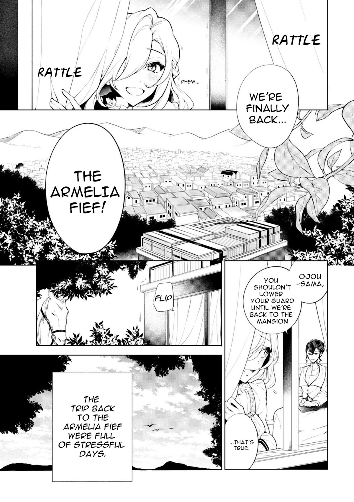 Koushaku Reijou no Tashinami Chapter 39.1 page 1 - Chapter 39.1