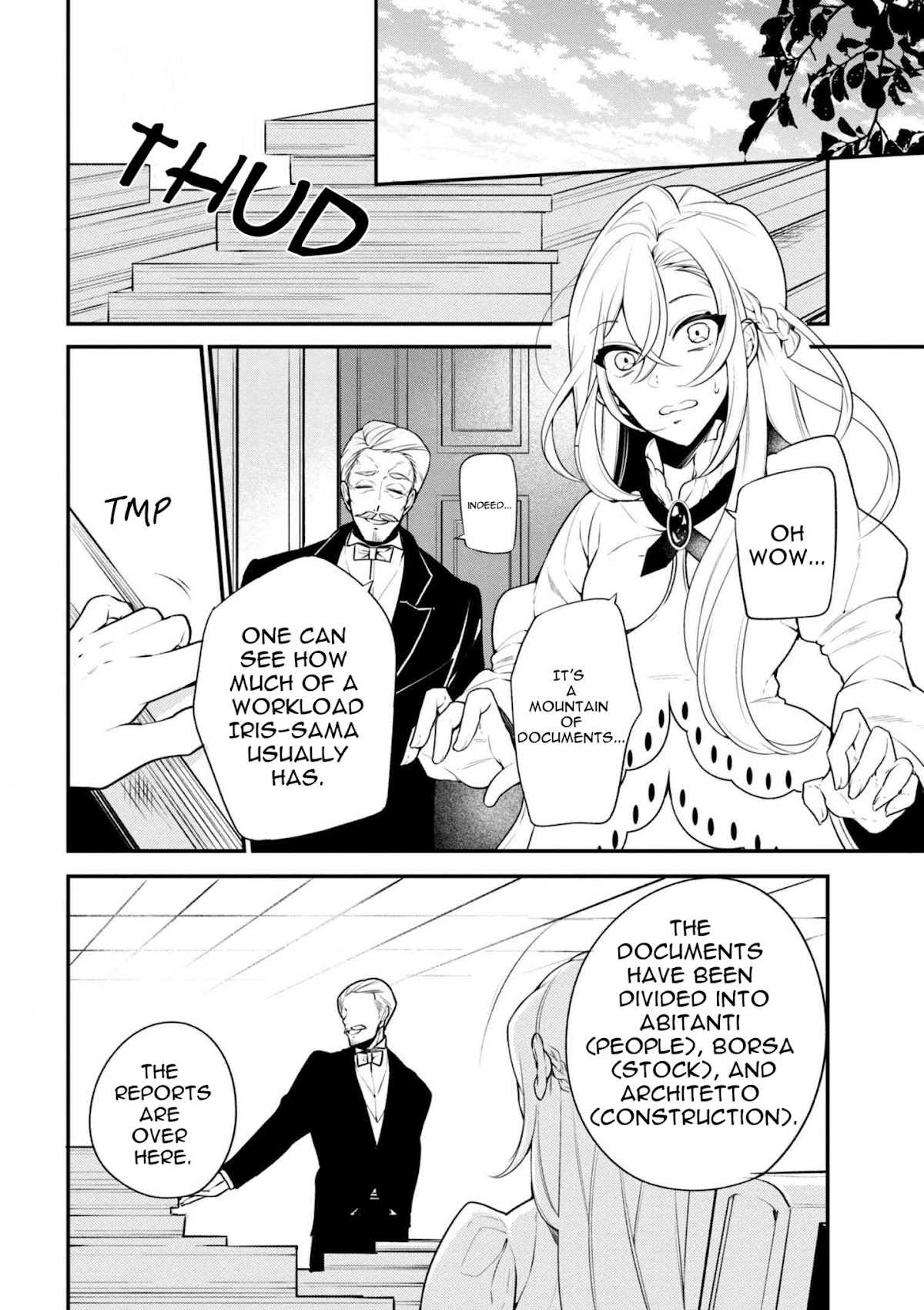 Koushaku Reijou no Tashinami Chapter 39.1 page 8 - Chapter 39.1
