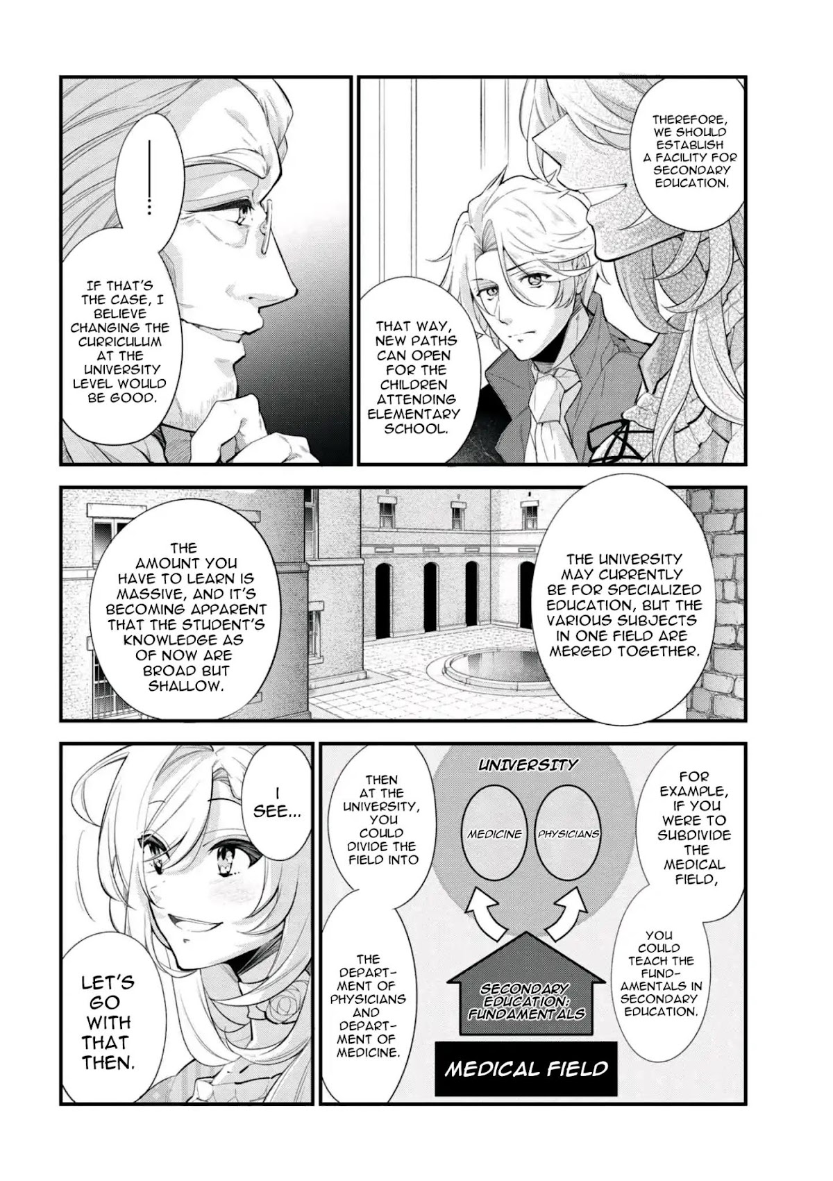 Koushaku Reijou no Tashinami Chapter 42.1 page 2 - Chapter 42.1