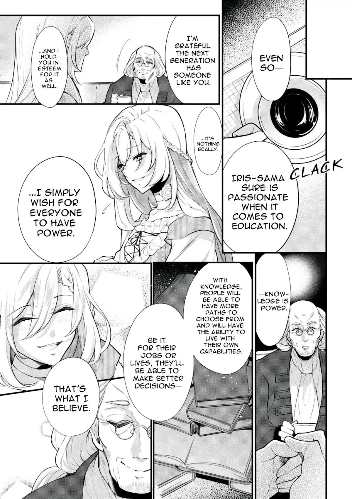 Koushaku Reijou no Tashinami Chapter 42.1 page 3 - Chapter 42.1