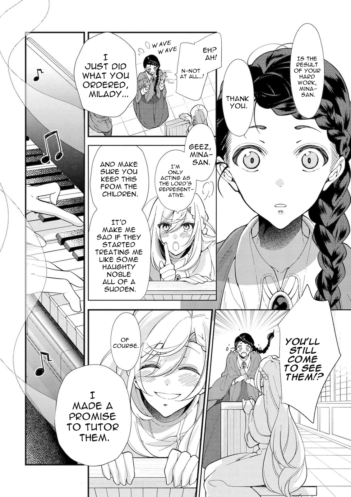 Koushaku Reijou no Tashinami Chapter 45 page 14 - Chapter 45