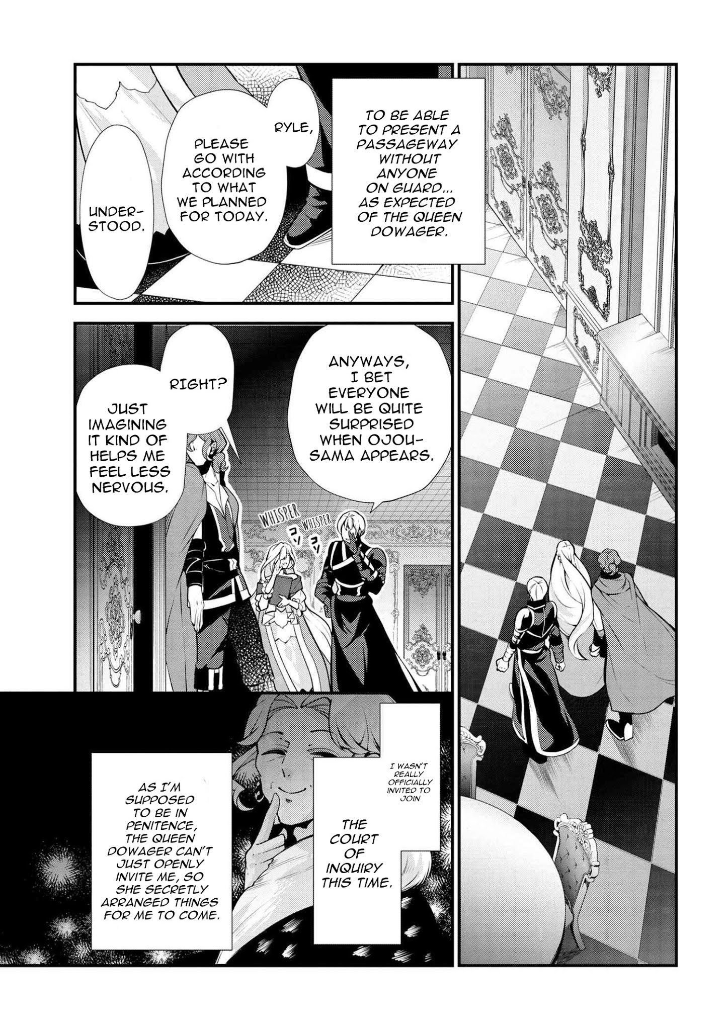 Koushaku Reijou no Tashinami Chapter 46 page 13 - Chapter 46