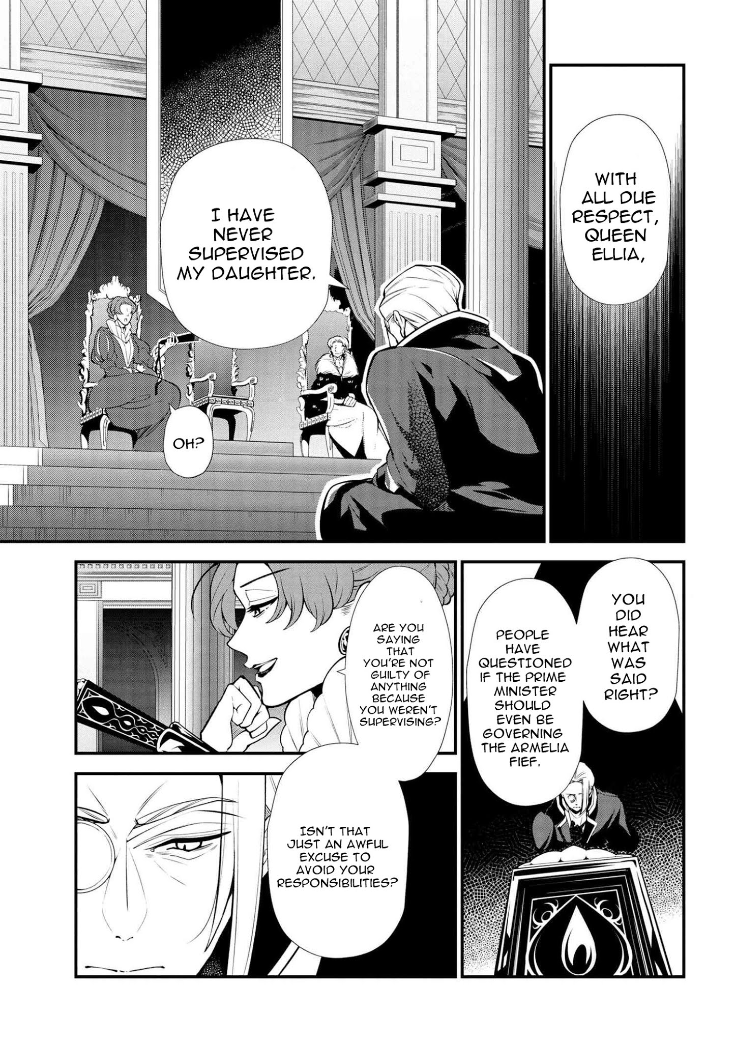 Koushaku Reijou no Tashinami Chapter 46 page 17 - Chapter 46