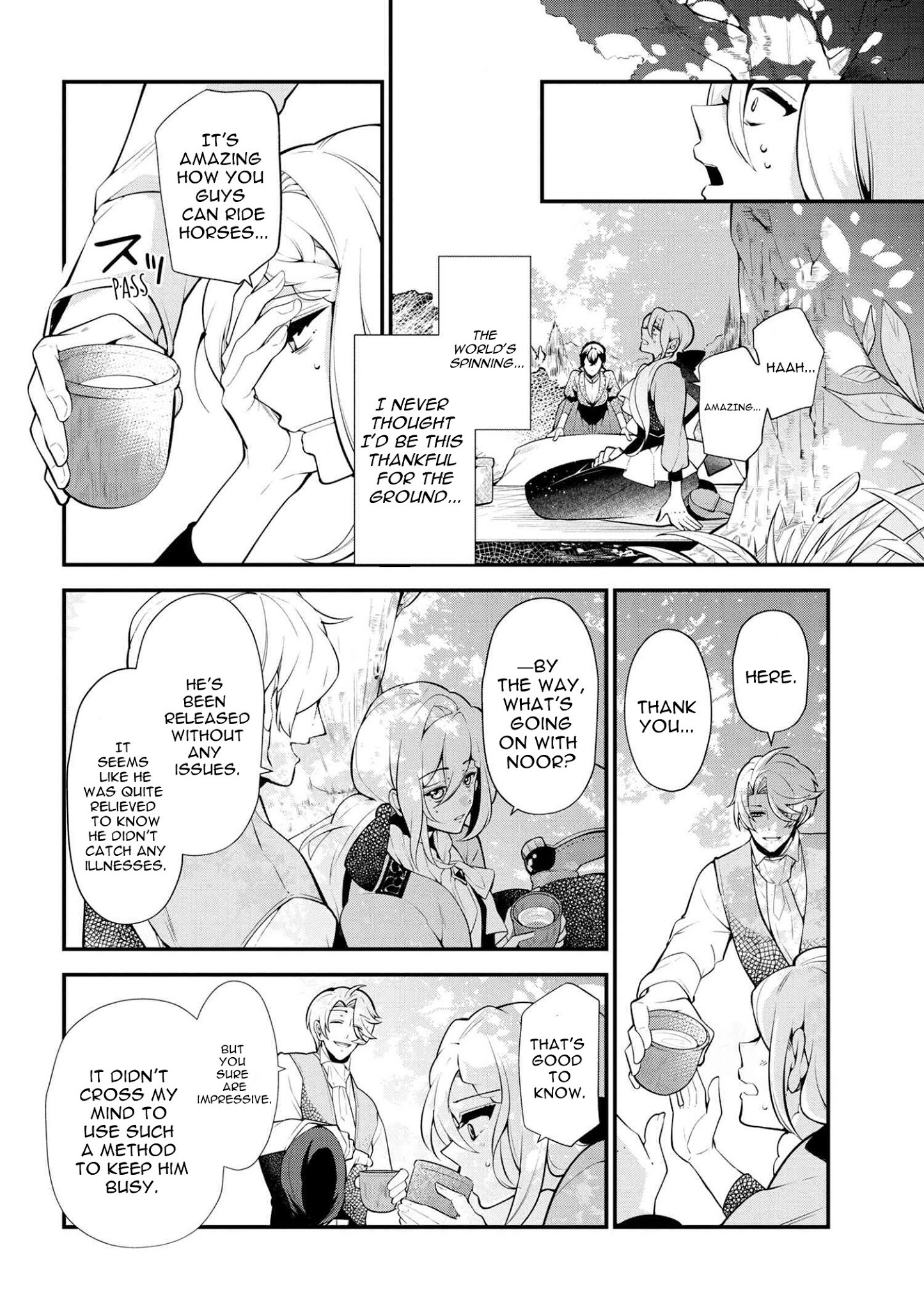 Koushaku Reijou no Tashinami Chapter 46 page 2 - Chapter 46