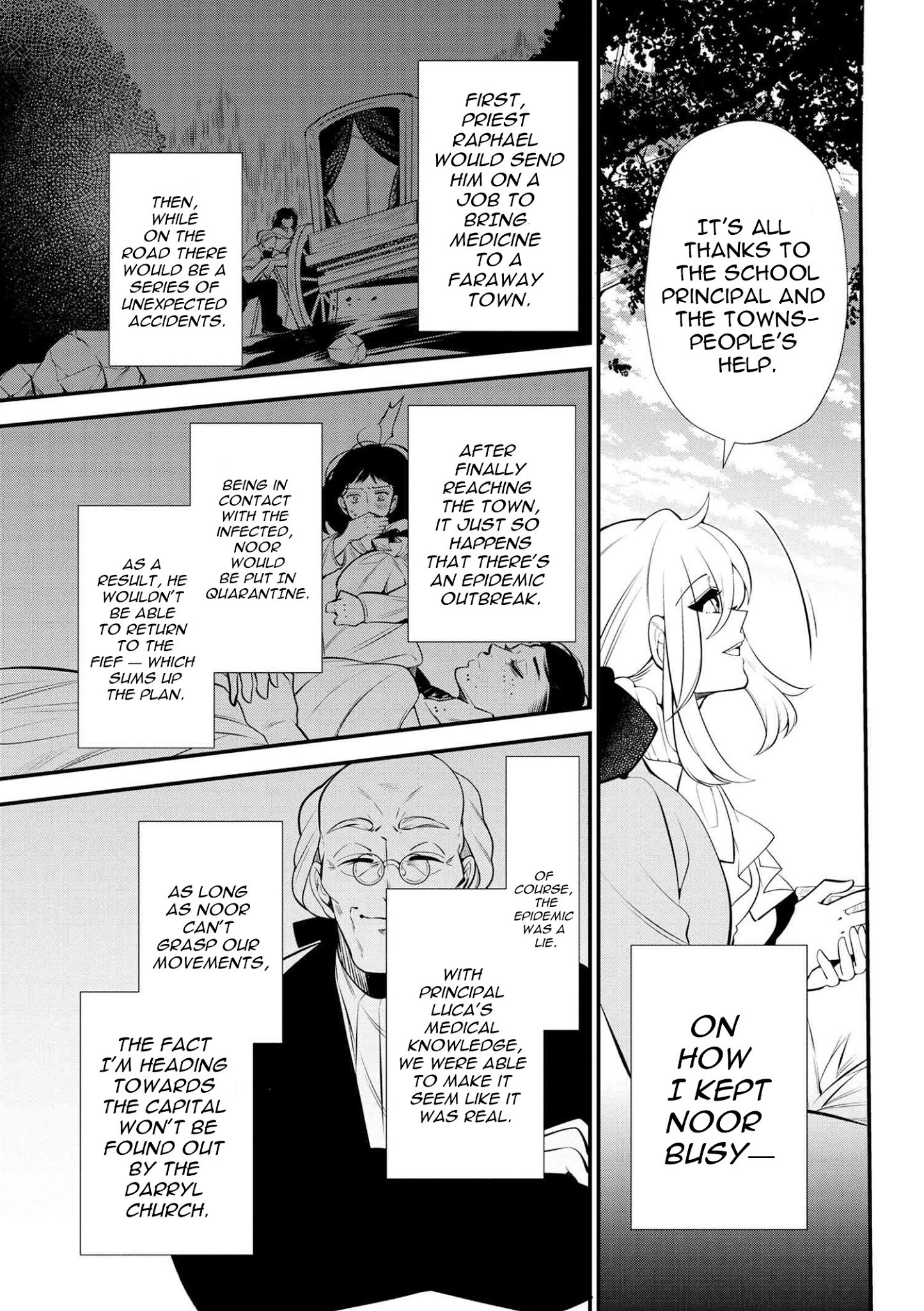 Koushaku Reijou no Tashinami Chapter 46 page 3 - Chapter 46