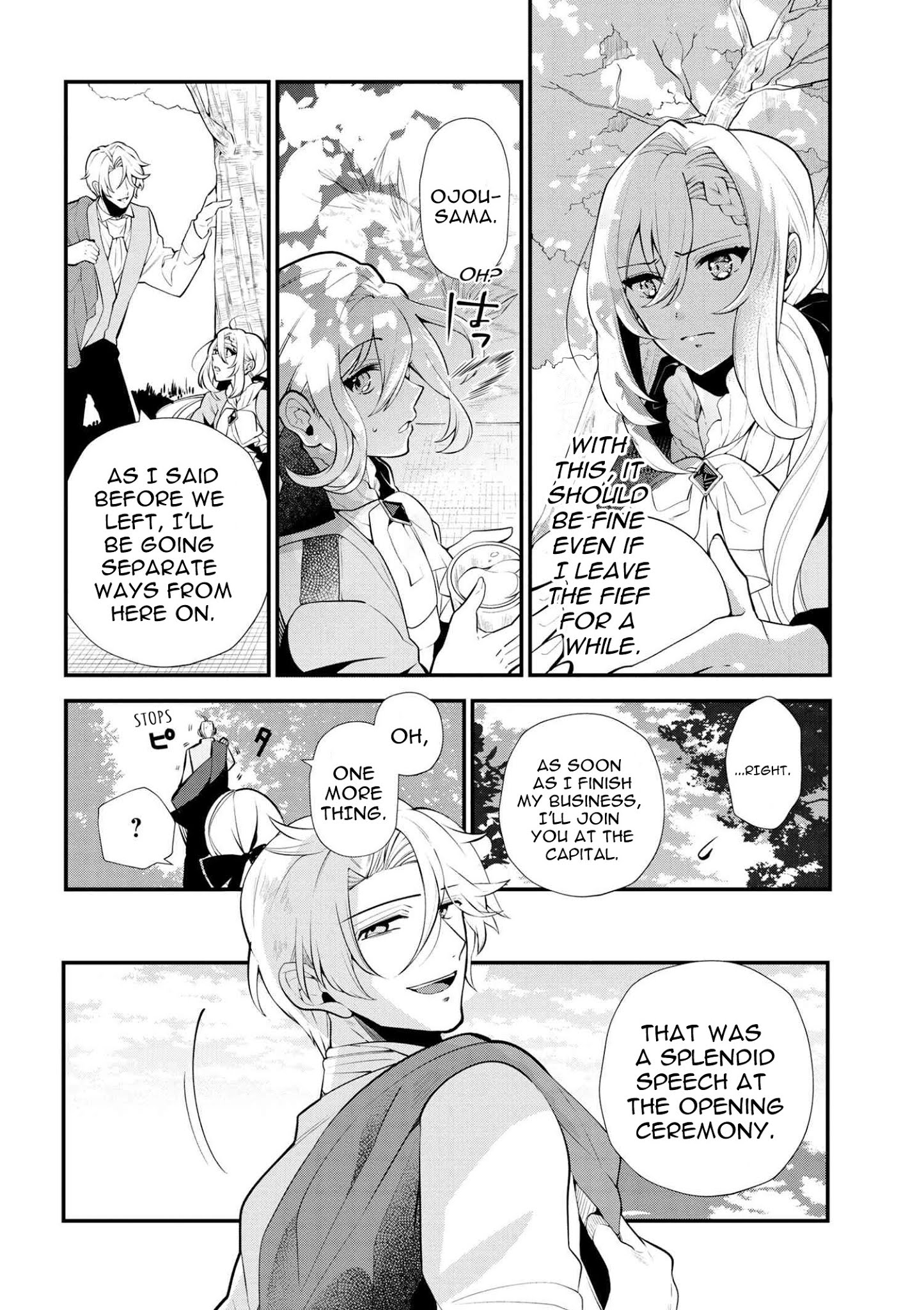 Koushaku Reijou no Tashinami Chapter 46 page 4 - Chapter 46