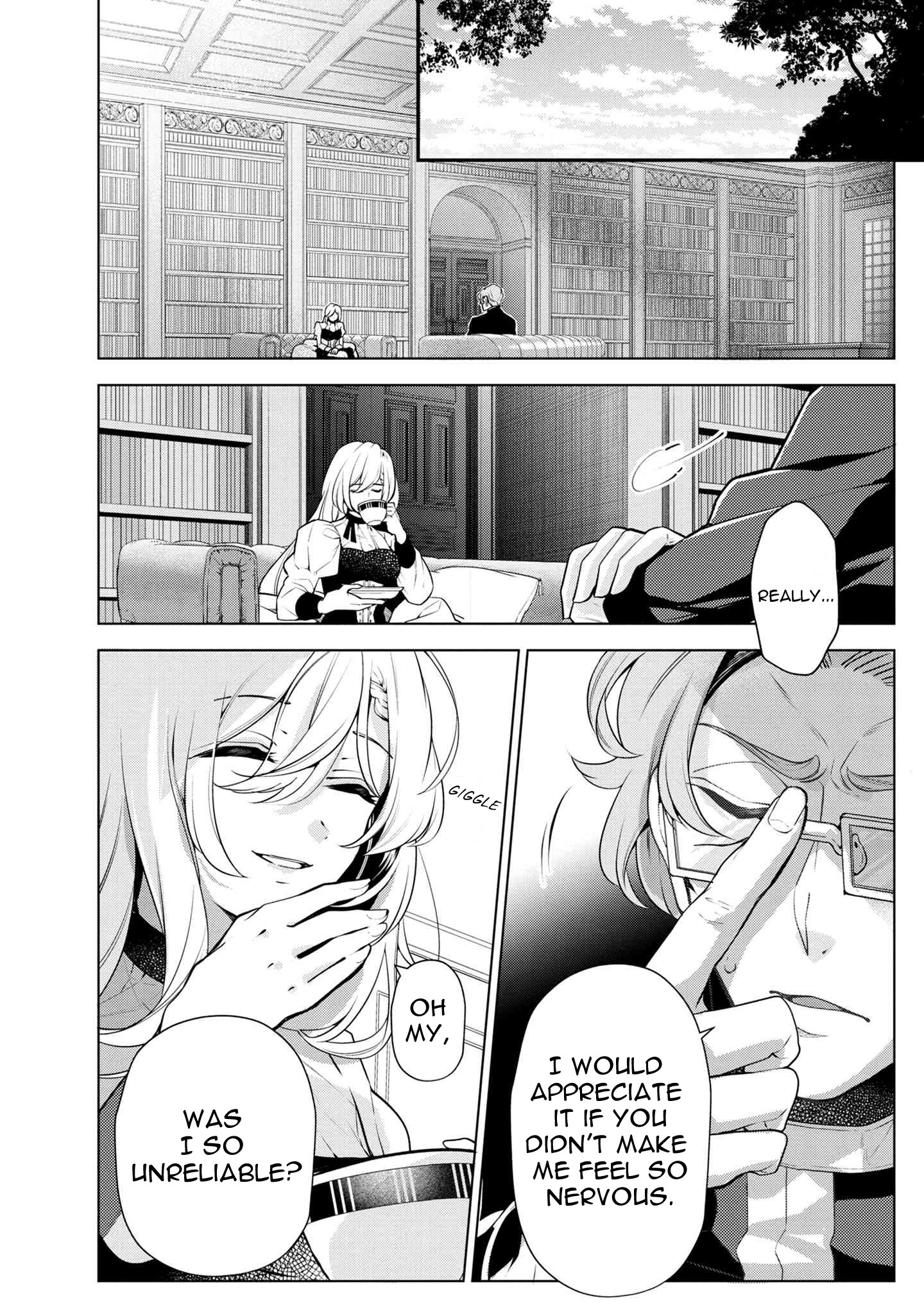 Koushaku Reijou no Tashinami Chapter 48 page 1 - Chapter 48