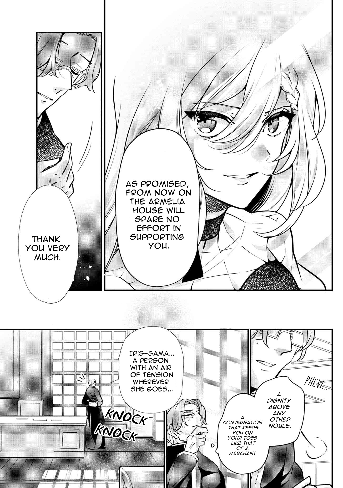 Koushaku Reijou no Tashinami Chapter 48 page 7 - Chapter 48