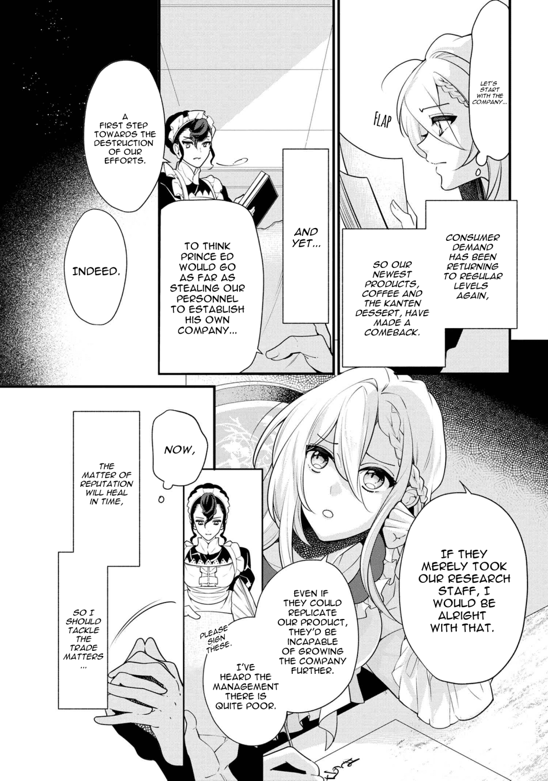 Koushaku Reijou no Tashinami Chapter 51 page 15 - Chapter 51