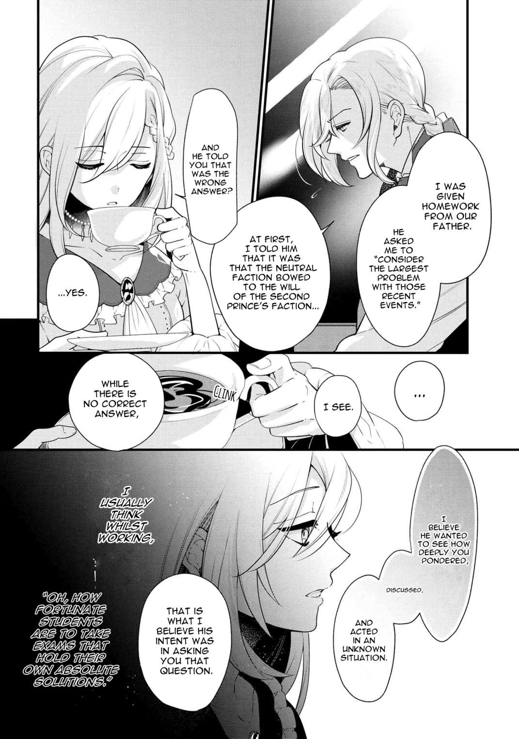 Koushaku Reijou no Tashinami Chapter 51 page 22 - Chapter 51