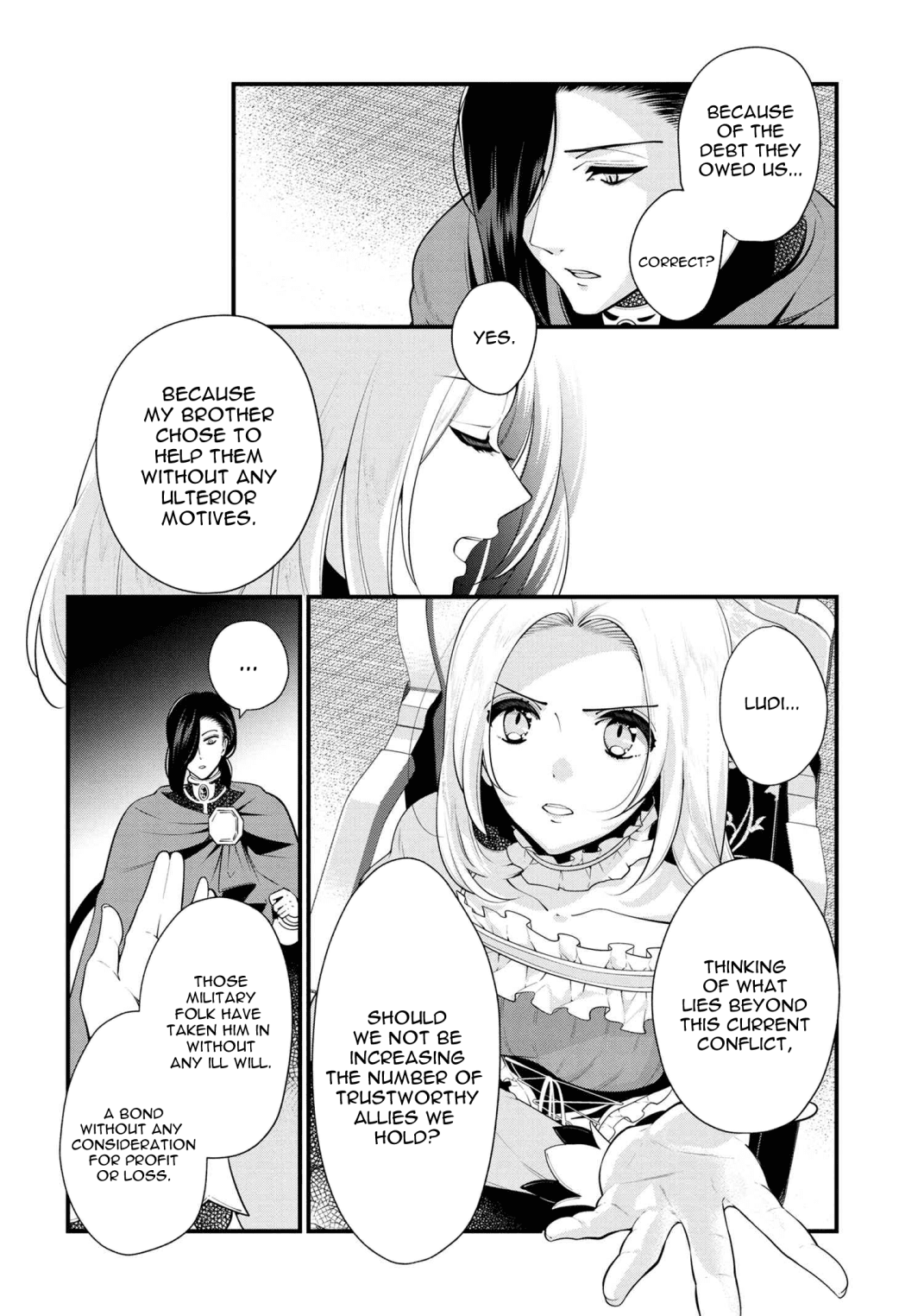 Koushaku Reijou no Tashinami Chapter 51 page 6 - Chapter 51