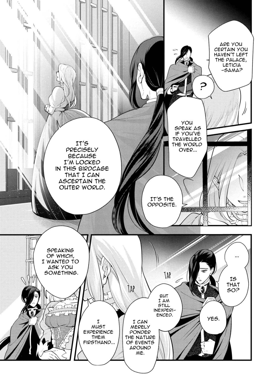 Koushaku Reijou no Tashinami Chapter 51 page 9 - Chapter 51