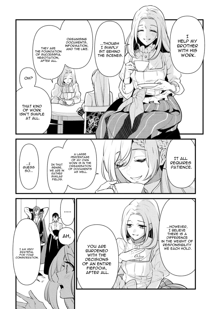 Koushaku Reijou no Tashinami Chapter 53 page 12 - Chapter 53