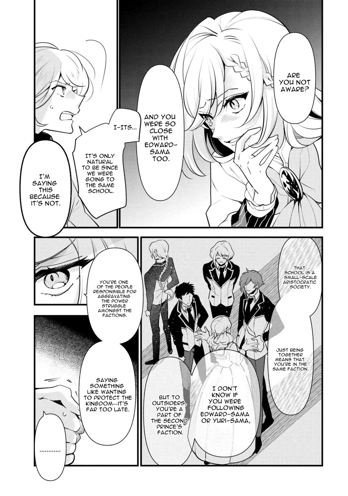 Koushaku Reijou no Tashinami Chapter 54 page 9 - Chapter 54