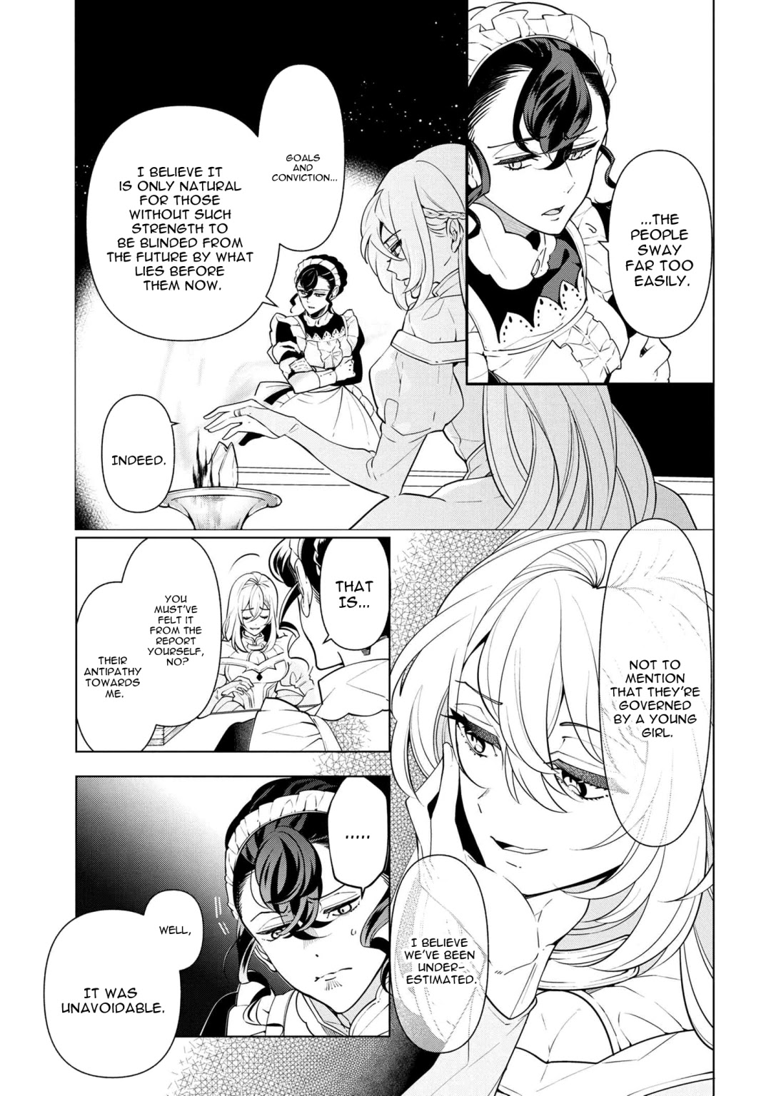 Koushaku Reijou no Tashinami Chapter 55 page 11 - Chapter 55
