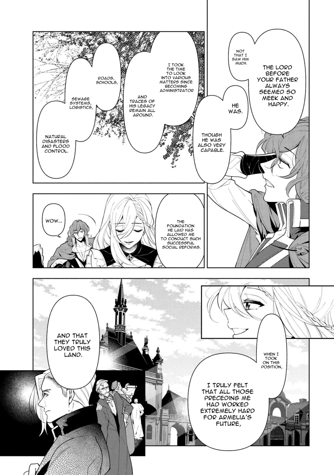 Koushaku Reijou no Tashinami Chapter 55 page 3 - Chapter 55