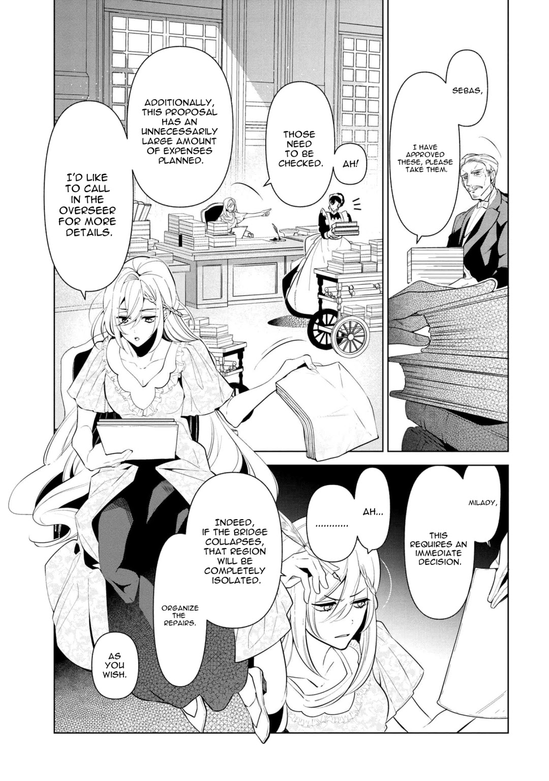 Koushaku Reijou no Tashinami Chapter 55 page 5 - Chapter 55