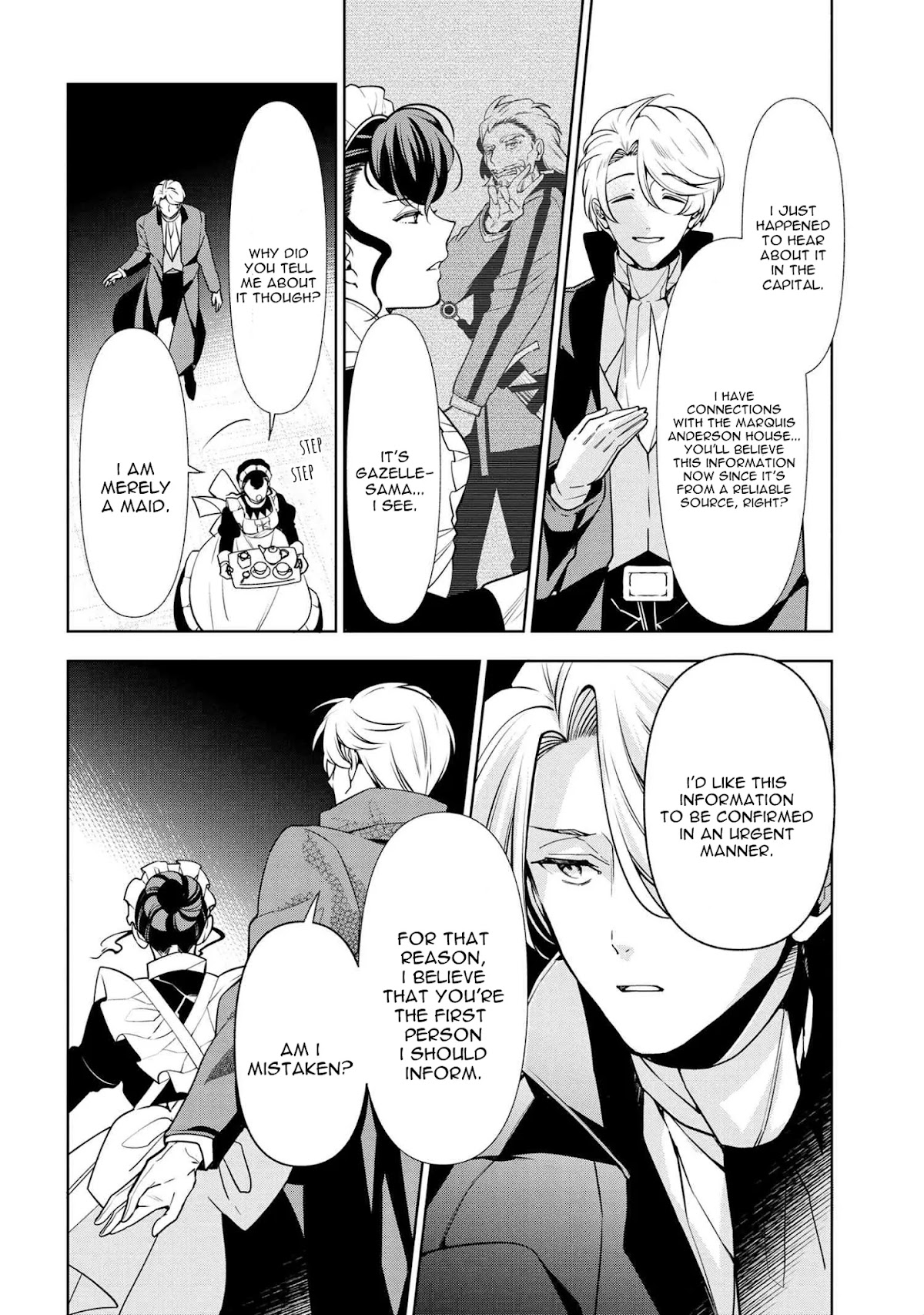 Koushaku Reijou no Tashinami Chapter 58 page 18 - Chapter 58