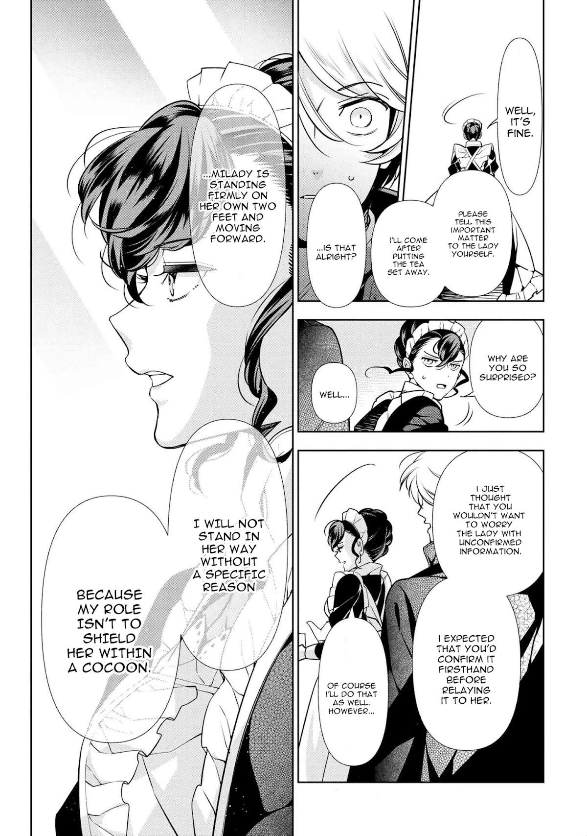 Koushaku Reijou no Tashinami Chapter 58 page 21 - Chapter 58