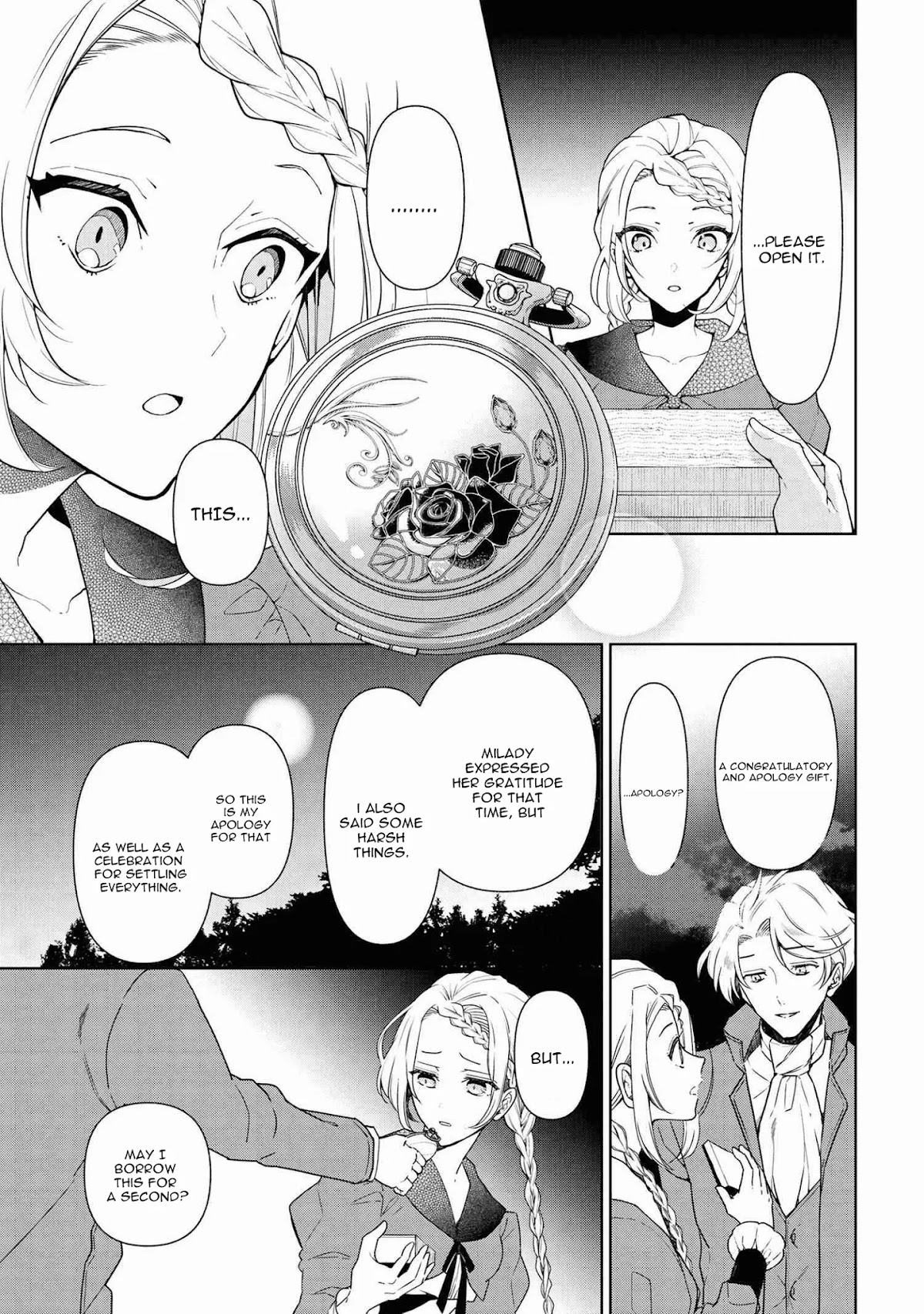 Koushaku Reijou no Tashinami Chapter 59.2 page 7 - Chapter 59.2