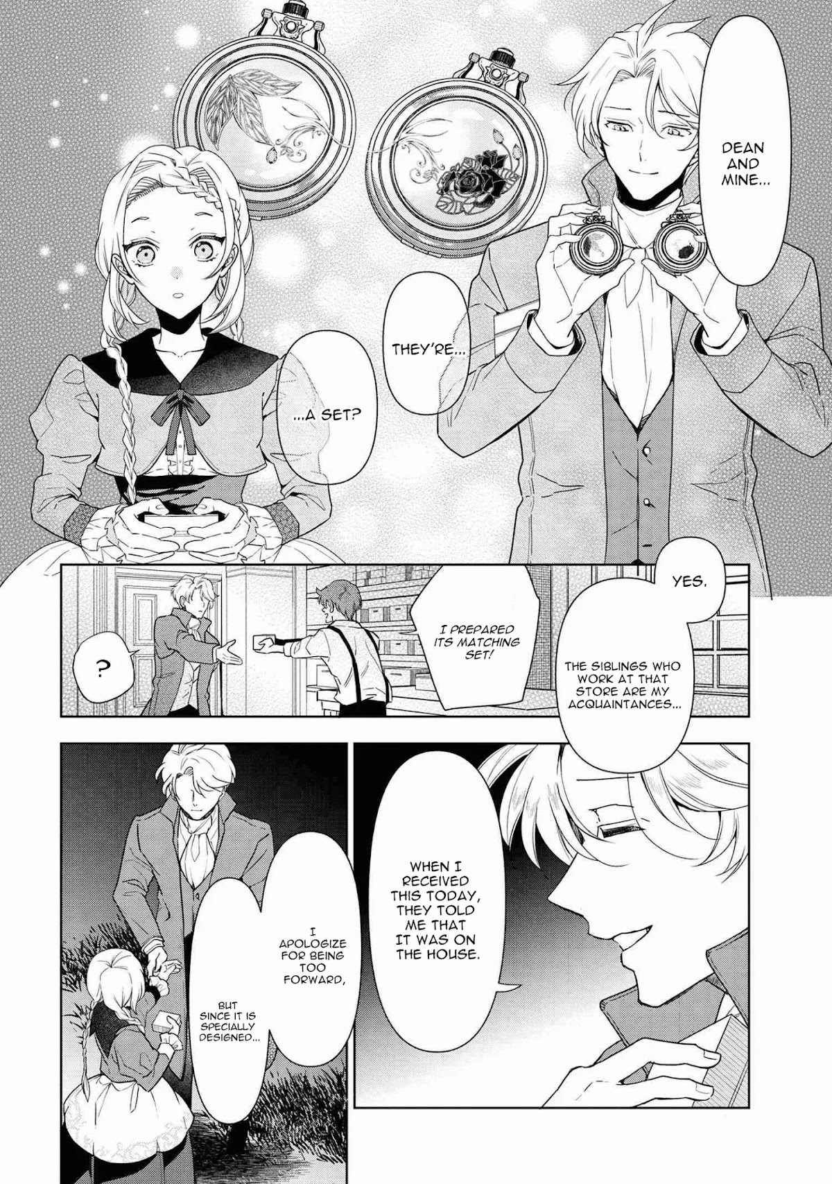 Koushaku Reijou no Tashinami Chapter 59.2 page 8 - Chapter 59.2