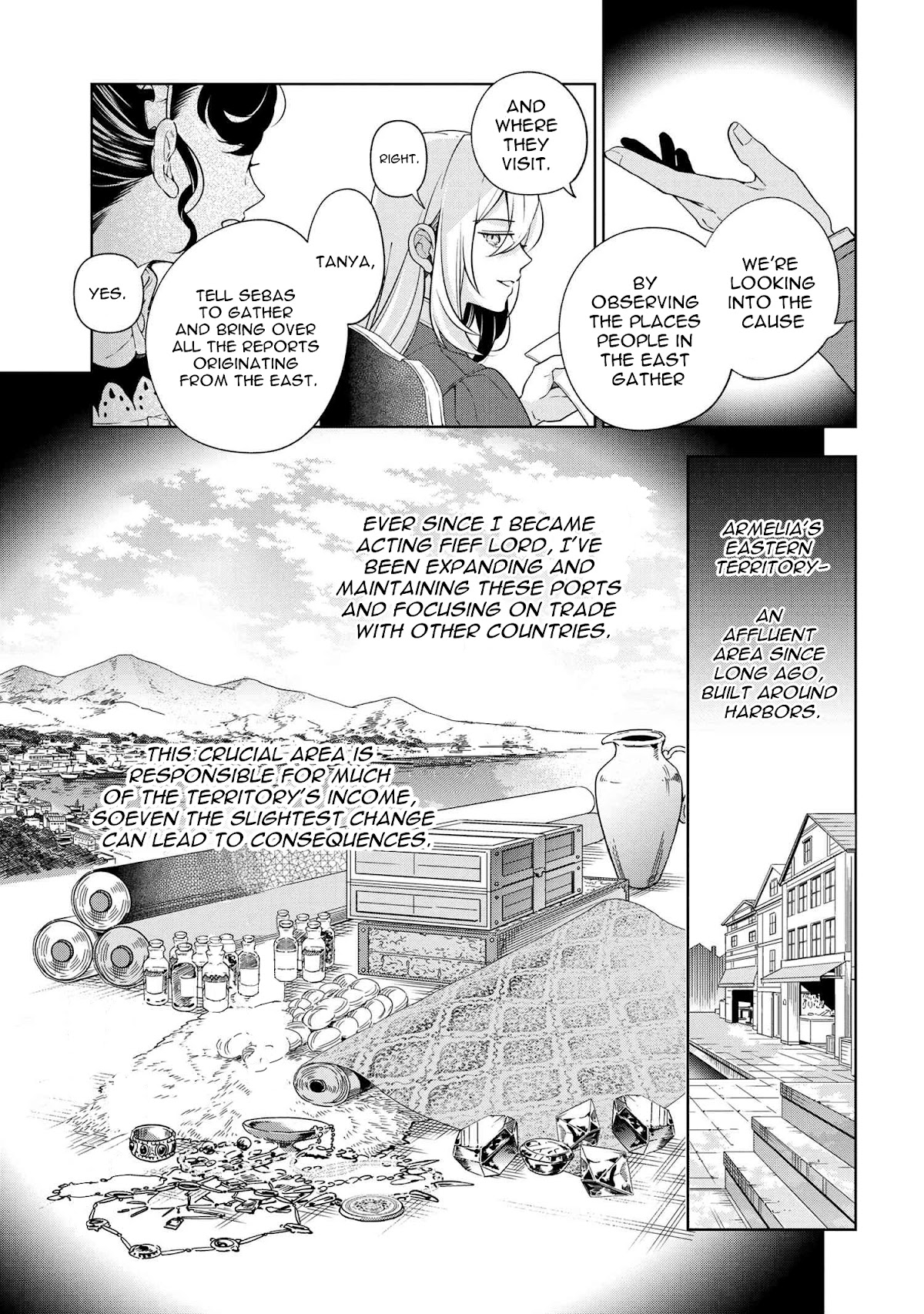 Koushaku Reijou no Tashinami Chapter 61 page 13 - Chapter 61