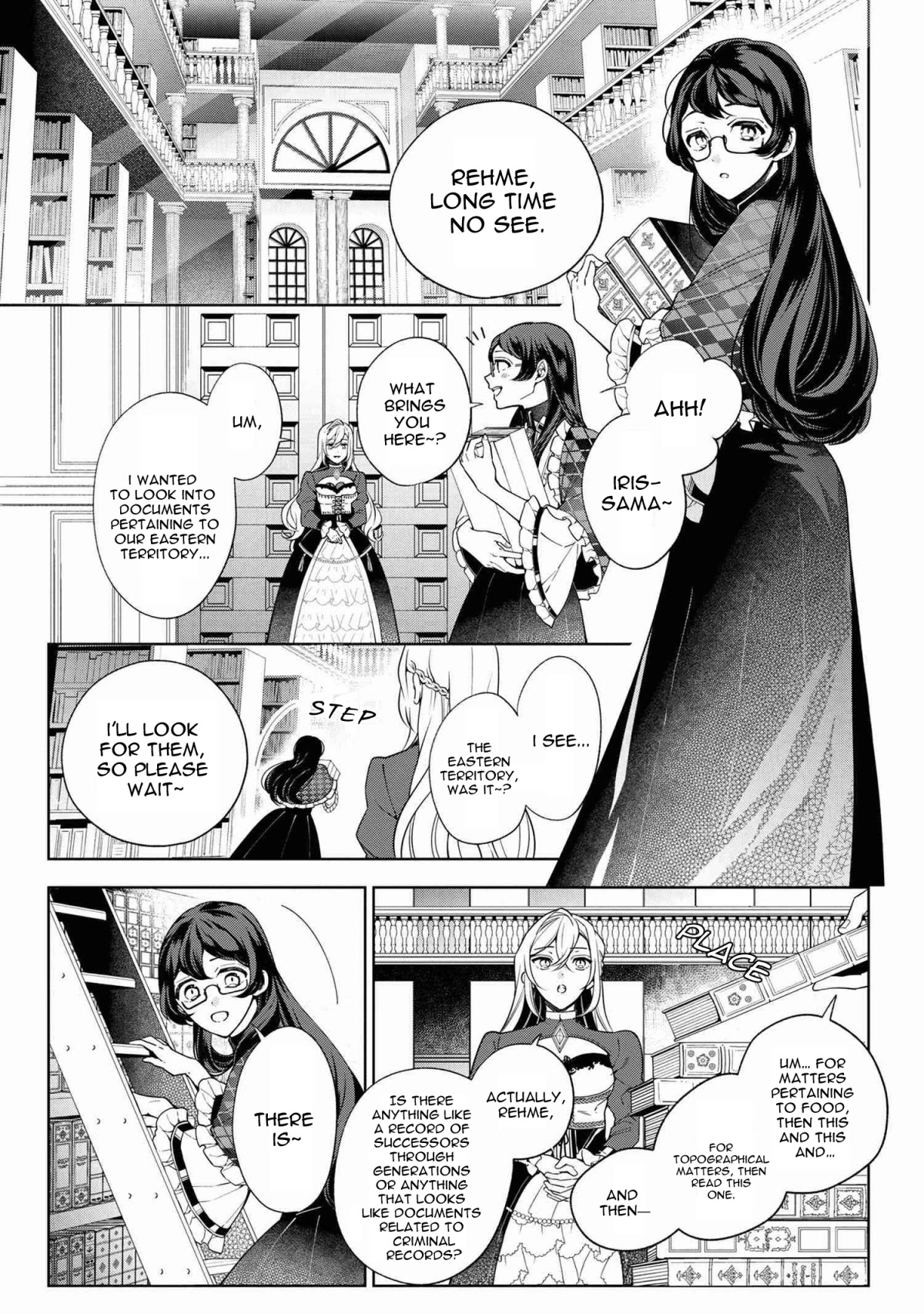 Koushaku Reijou no Tashinami Chapter 62 page 1 - Chapter 62