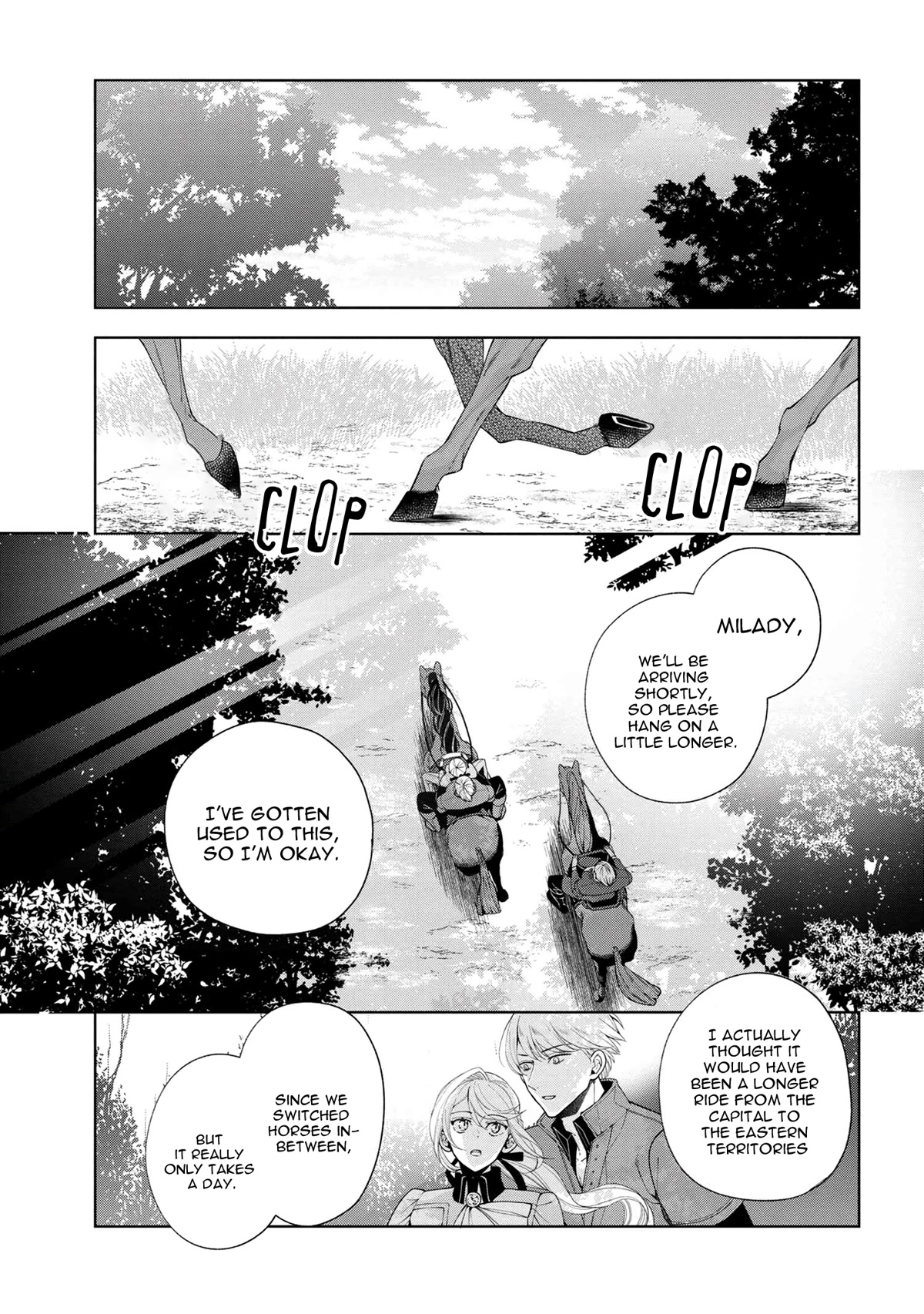 Koushaku Reijou no Tashinami Chapter 63 page 1 - Chapter 63