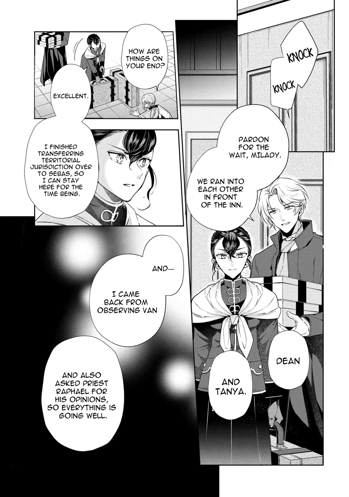 Koushaku Reijou no Tashinami Chapter 63 page 9 - Chapter 63