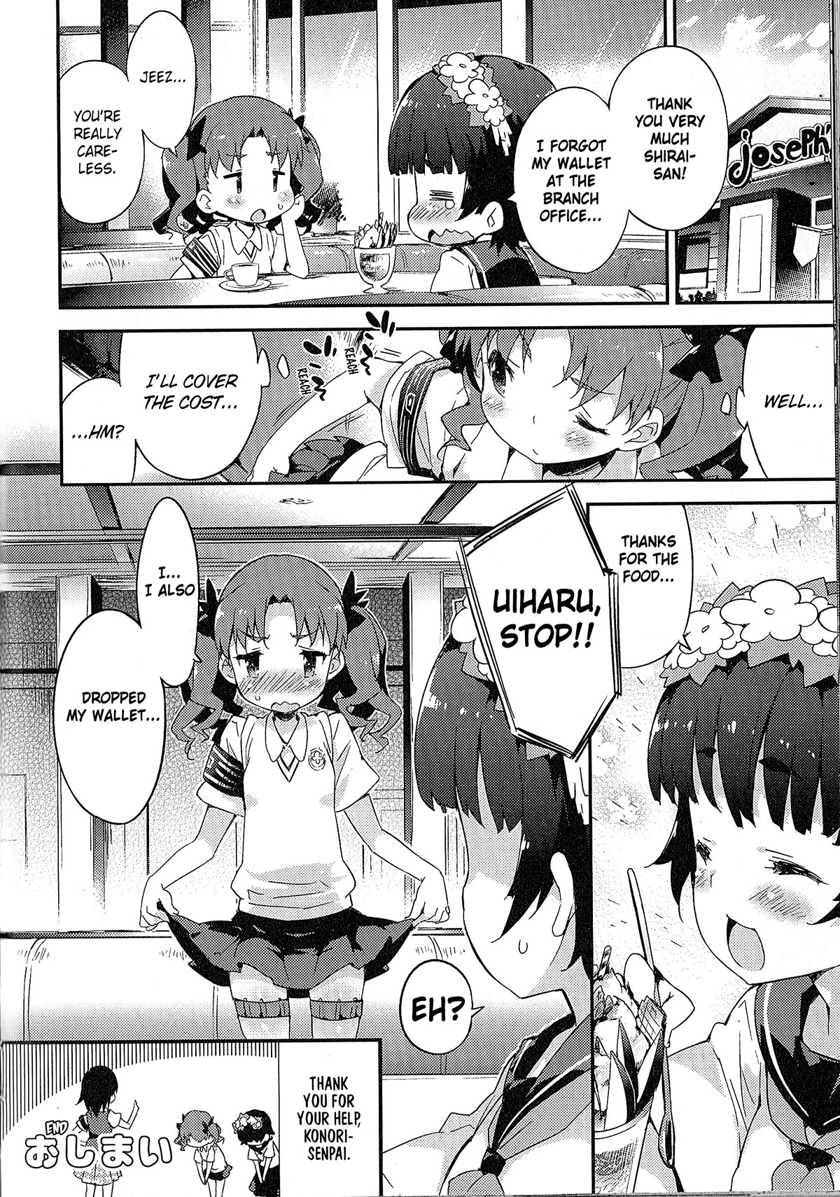Koushiki Comic Anthology - Toaru Kagaku no Railgun featuring Toaru Majutsu no Index Chapter 10 page 8 - Chapter 10: Trouble Sweets