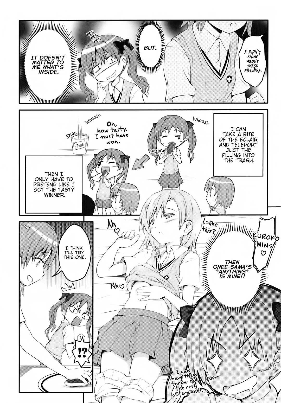 Koushiki Comic Anthology - Toaru Kagaku no Railgun featuring Toaru Majutsu no Index Chapter 2 page 4 - Chapter 2: A Certain 177th Branch's Teatime