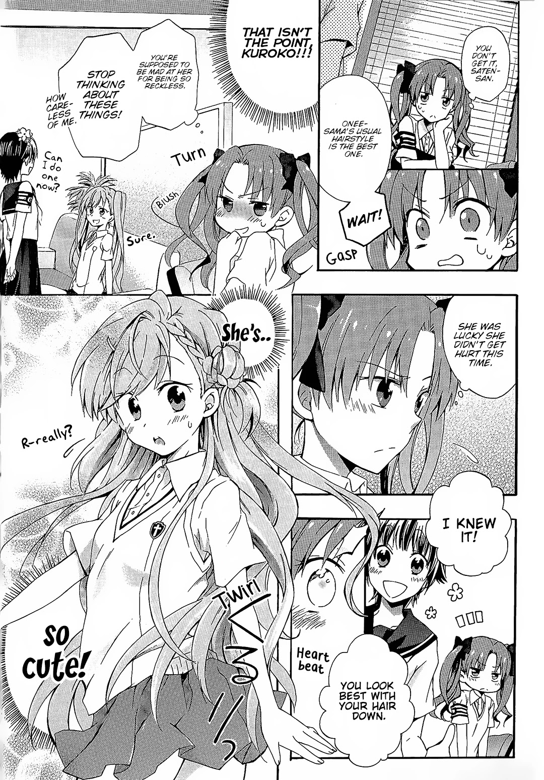 Koushiki Comic Anthology - Toaru Kagaku no Railgun featuring Toaru Majutsu no Index Chapter 3 page 6 - Chapter 3: Kuroko's Weak Point