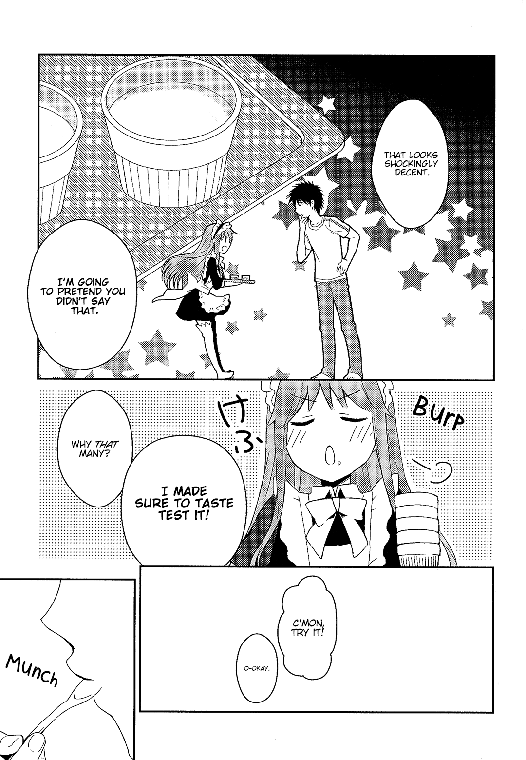 Koushiki Comic Anthology - Toaru Kagaku no Railgun featuring Toaru Majutsu no Index Chapter 4 page 12 - Chapter 4: Nun - Maid - Custard