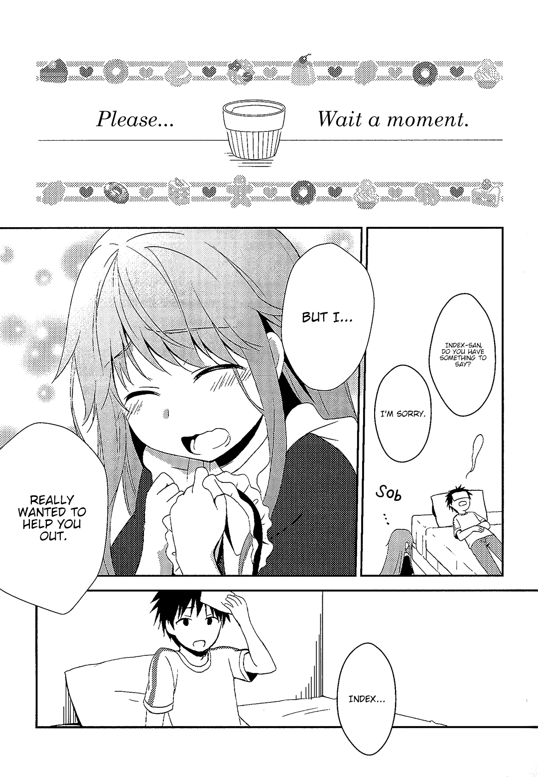 Koushiki Comic Anthology - Toaru Kagaku no Railgun featuring Toaru Majutsu no Index Chapter 4 page 14 - Chapter 4: Nun - Maid - Custard