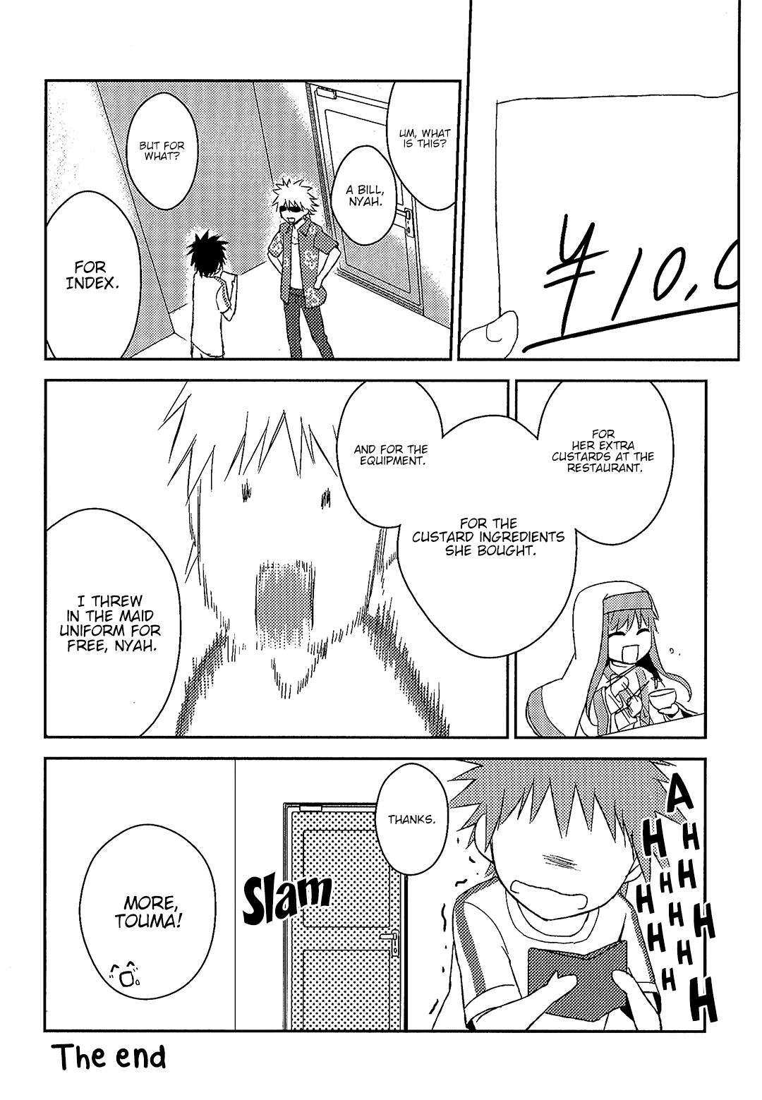 Koushiki Comic Anthology - Toaru Kagaku no Railgun featuring Toaru Majutsu no Index Chapter 4 page 17 - Chapter 4: Nun - Maid - Custard
