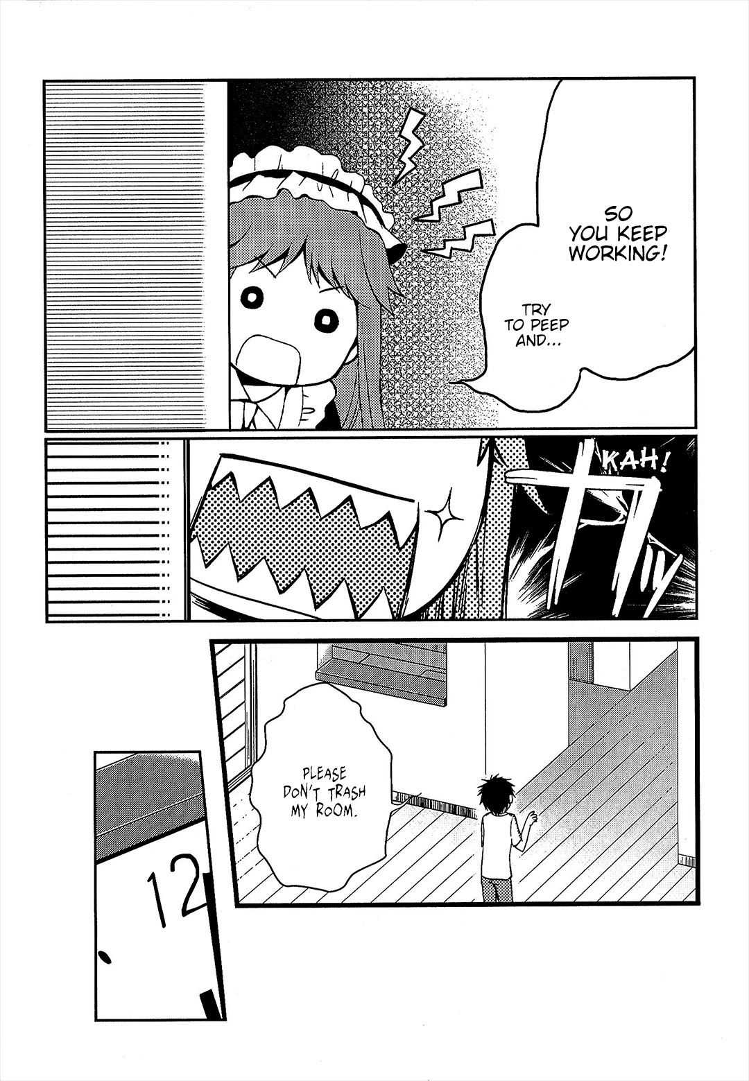 Koushiki Comic Anthology - Toaru Kagaku no Railgun featuring Toaru Majutsu no Index Chapter 4 page 9 - Chapter 4: Nun - Maid - Custard