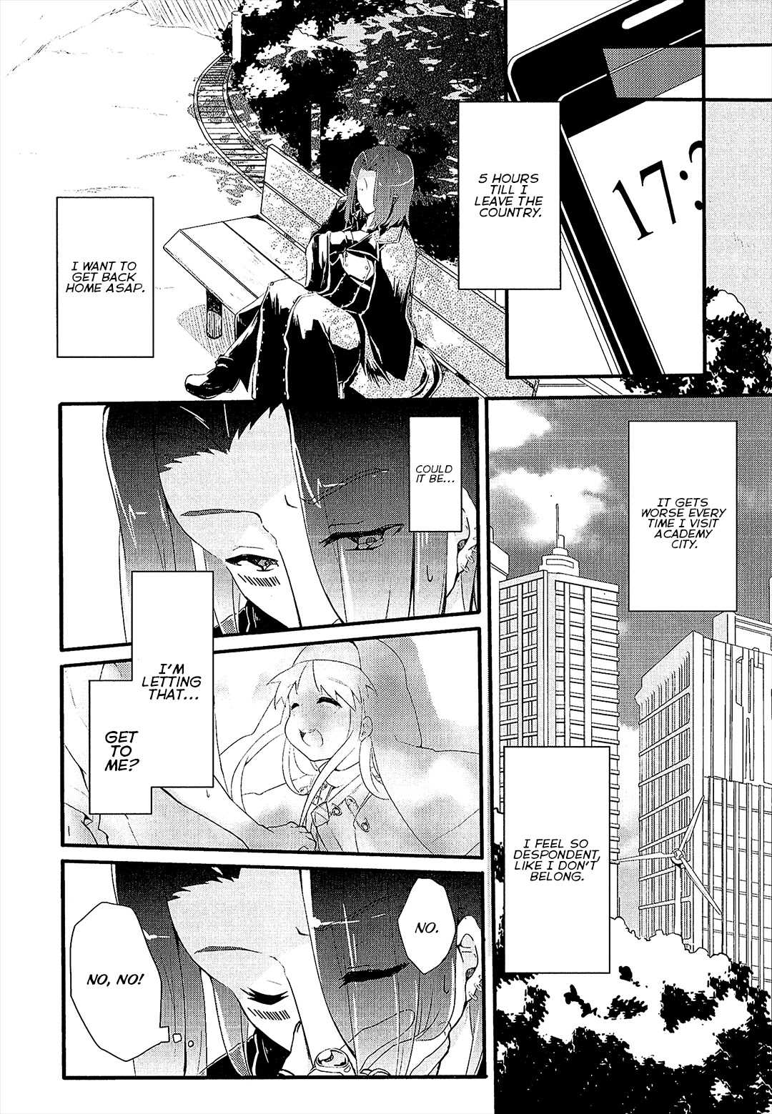 Koushiki Comic Anthology - Toaru Kagaku no Railgun featuring Toaru Majutsu no Index Chapter 5 page 2 - Chapter 5: little by little