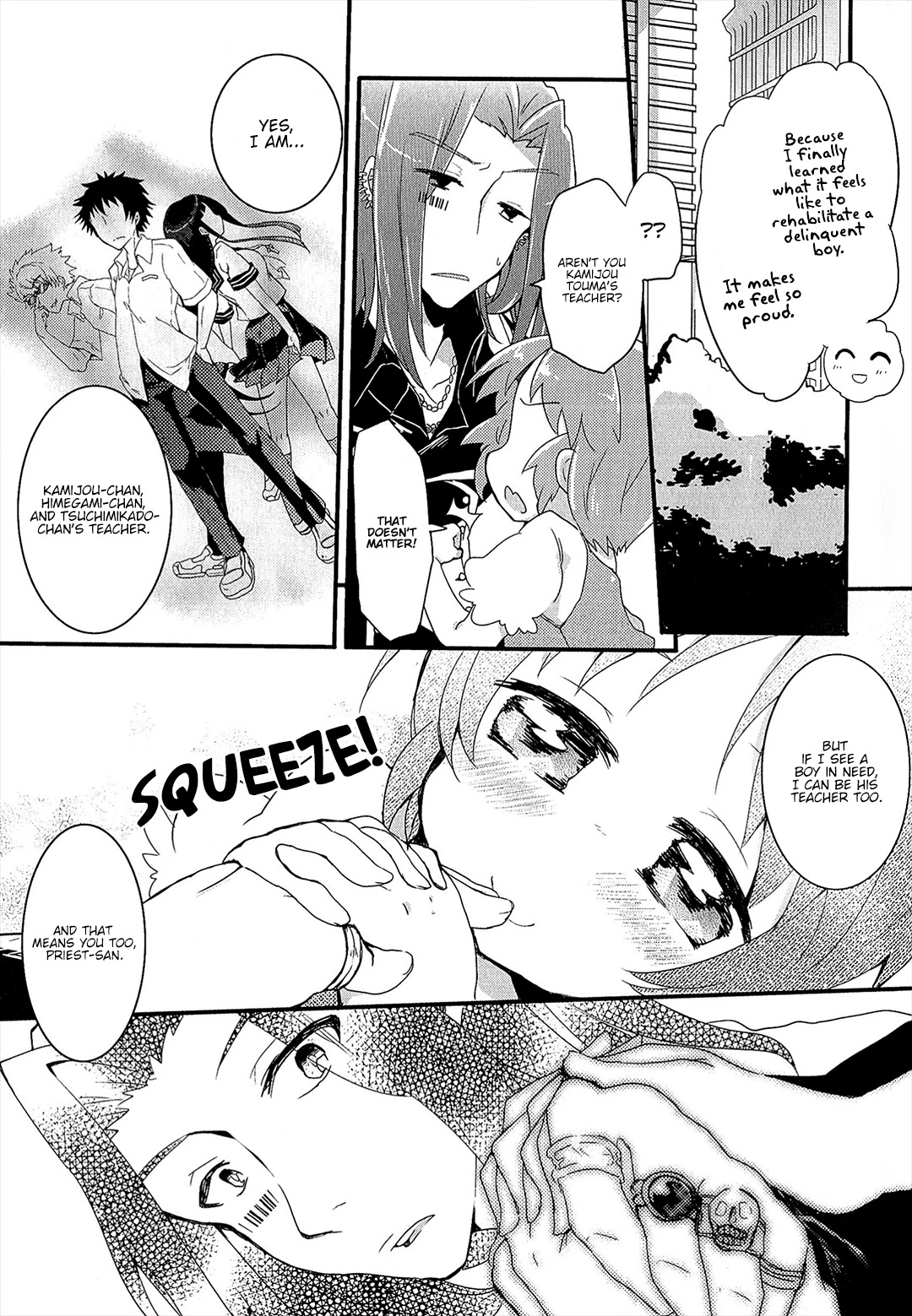 Koushiki Comic Anthology - Toaru Kagaku no Railgun featuring Toaru Majutsu no Index Chapter 5 page 5 - Chapter 5: little by little