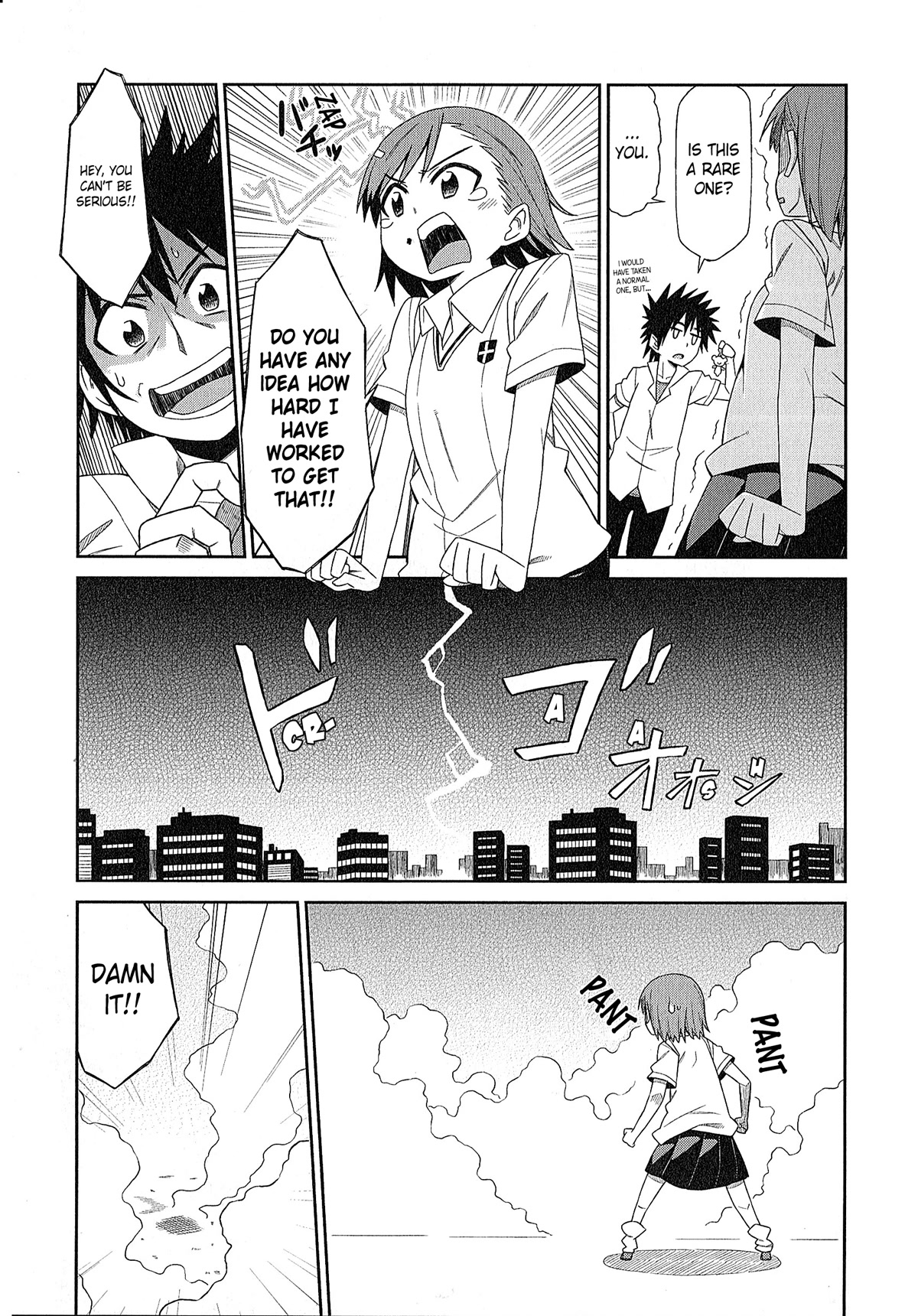 Koushiki Comic Anthology - Toaru Kagaku no Railgun featuring Toaru Majutsu no Index Chapter 8 page 3 - Chapter 8: Back Alley Memorial
