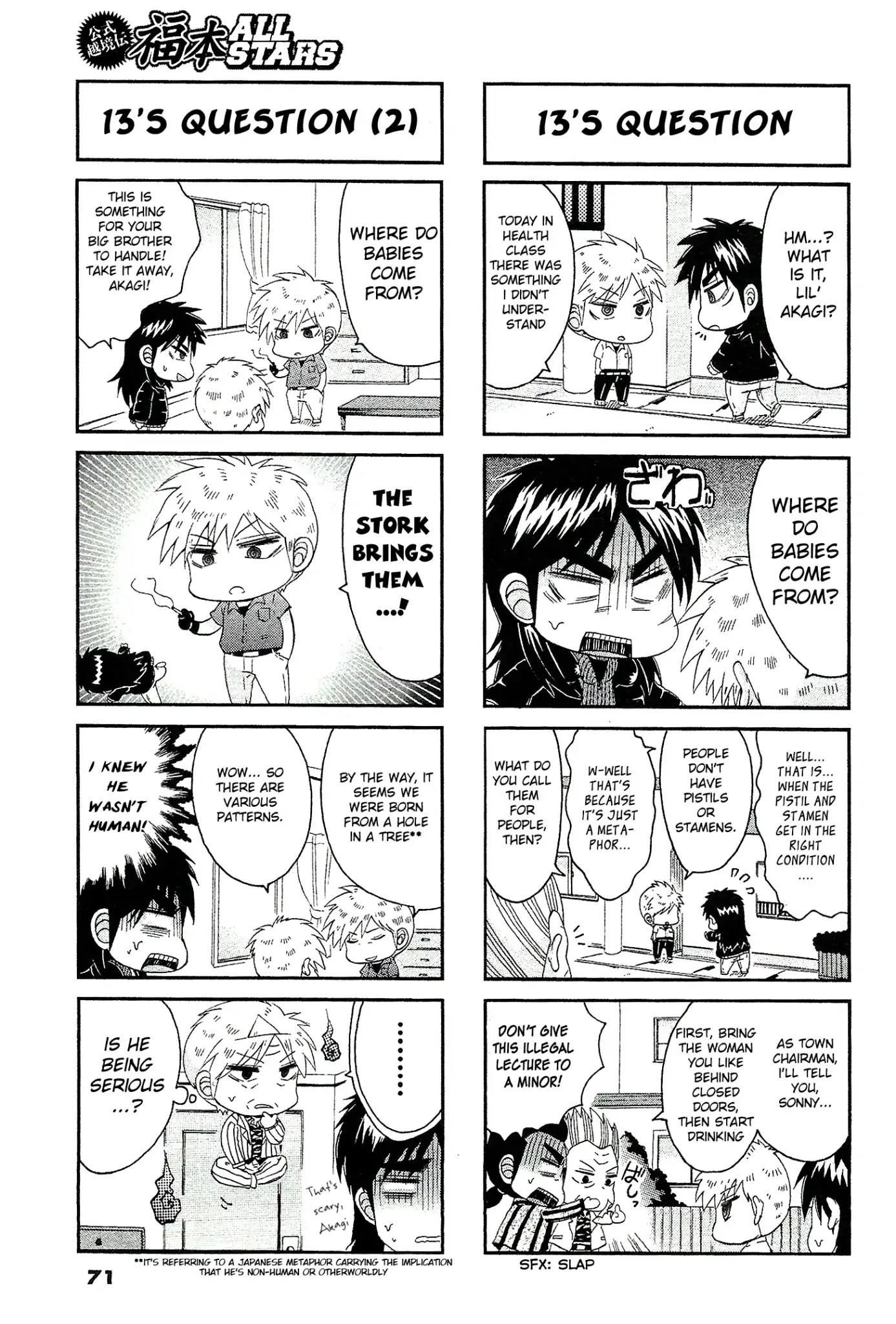 Koushiki Ekkyouden - Fukumoto All Stars Chapter 15 page 5 - Chapter 15: Zawa 15