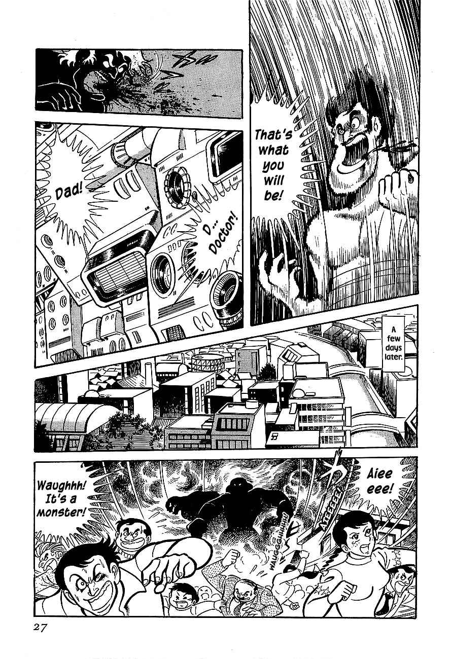 Koutetsu Jeeg Chapter 1 page 27 - Chapter 1: The Magnet-Robot is Born