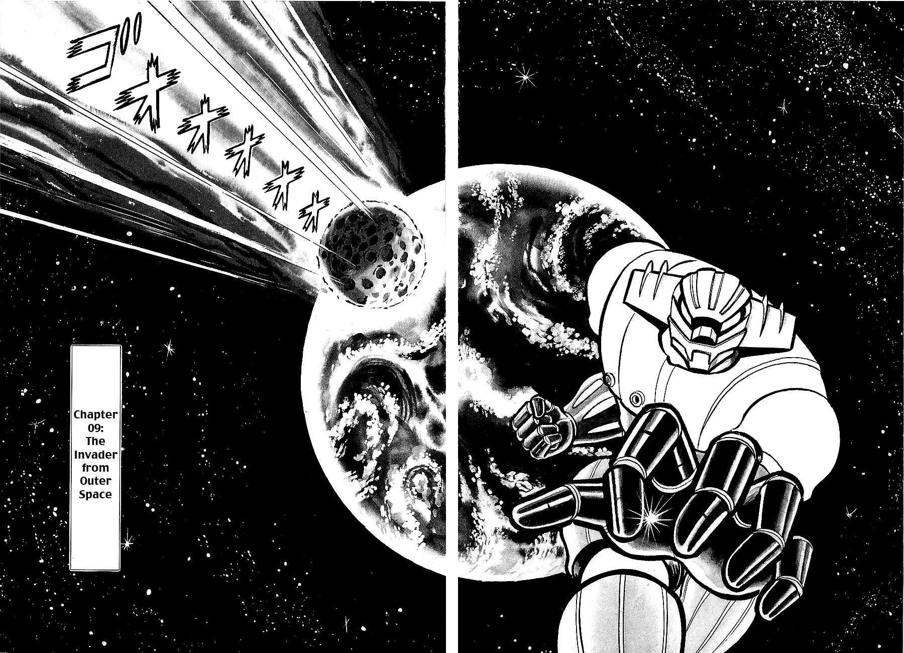Koutetsu Jeeg Chapter 9 page 2 - Chapter 9: The Invader from Outer Space