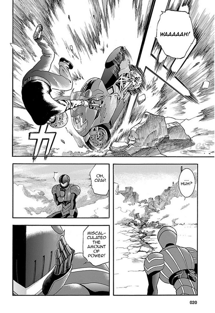 Koutetsu Kishi Chevalion Chapter 1 page 19 - Chapter 1 : Homeless and Unemployed! The Man Who Was A Hero!