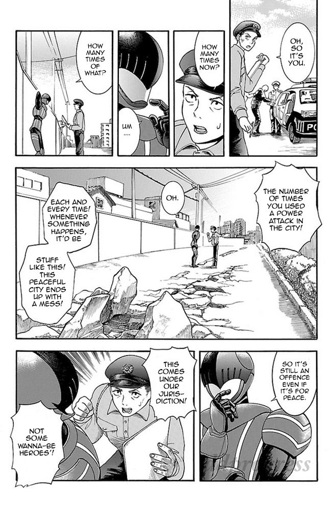 Koutetsu Kishi Chevalion Chapter 1 page 20 - Chapter 1 : Homeless and Unemployed! The Man Who Was A Hero!
