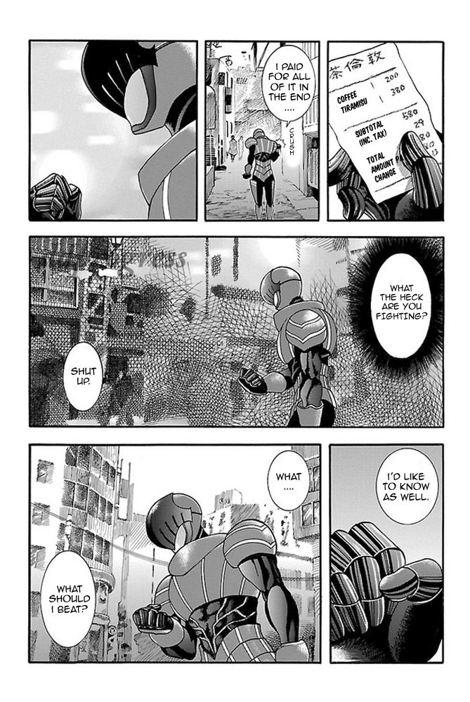 Koutetsu Kishi Chevalion Chapter 1 page 27 - Chapter 1 : Homeless and Unemployed! The Man Who Was A Hero!