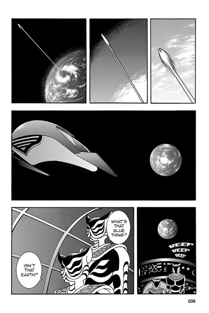 Koutetsu Kishi Chevalion Chapter 1 page 35 - Chapter 1 : Homeless and Unemployed! The Man Who Was A Hero!