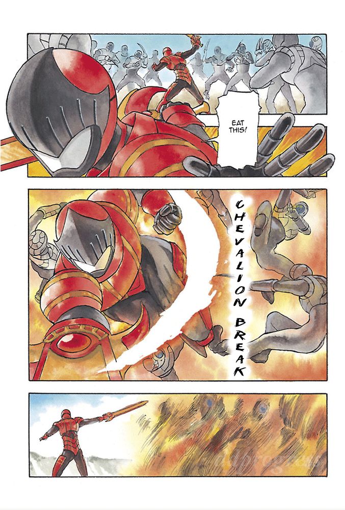 Koutetsu Kishi Chevalion Chapter 1 page 7 - Chapter 1 : Homeless and Unemployed! The Man Who Was A Hero!