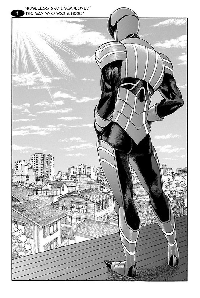Koutetsu Kishi Chevalion Chapter 1 page 9 - Chapter 1 : Homeless and Unemployed! The Man Who Was A Hero!