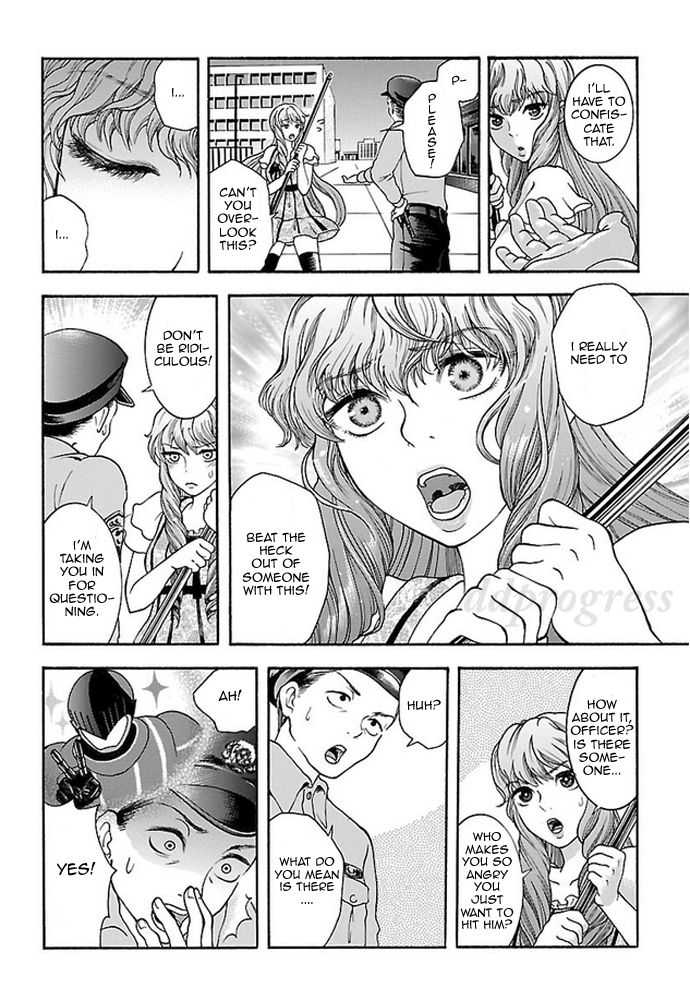 Koutetsu Kishi Chevalion Chapter 2 page 17 - Chapter 2 : The Angry Sakura! A Dangerous Beauty!